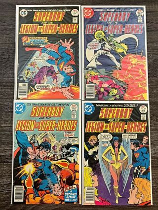 Superboy Comics Run Set Of 4 (223 - 226) Dc Comics Vf/nm