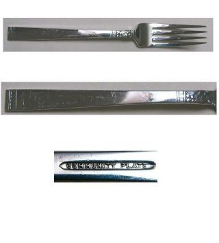 Forever 1939 Luncheon Fork By Community Plate