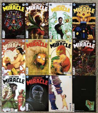 Mister Miracle 1 - 12 Tom King Mitch Gerads Complete Dc Comics