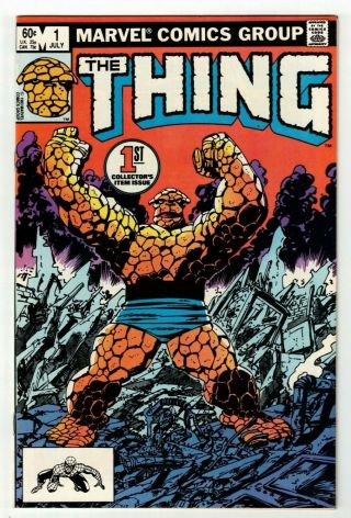 The Thing 1 (vf/nm) Ben Grimm 1983 John Byrne Fantastic Four Collectors Issue