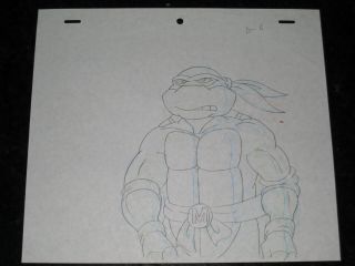 Teenage Mutant Ninja Turtles Animation Tv Cartoon Production Art Cel