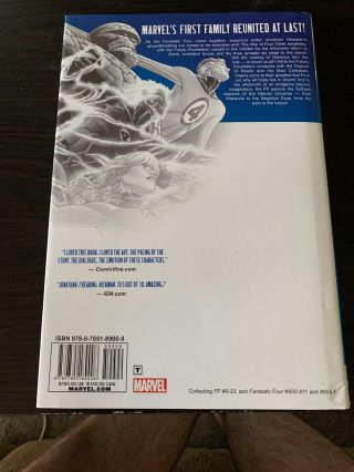 Fantastic Four by Jonathan Hickman Omnibus Vol.  2 OOP Marvel First Printing 2