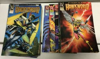 Hawkworld 2nd Series 1990 Dc Comics Complete Run 1 - 32,  Annuals 1 2 3 Hawkman