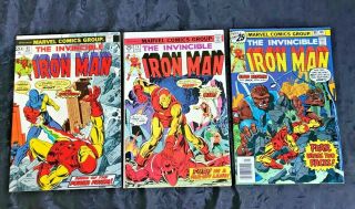 Sharp 1973 Marvel Invincible Iron Man 3 Comic Book 63 73 Double Cover 88