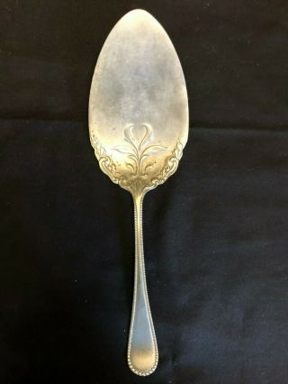 Unique Rare Vintage South American So Am Solid Silver Server D.  H.  Mcconnell