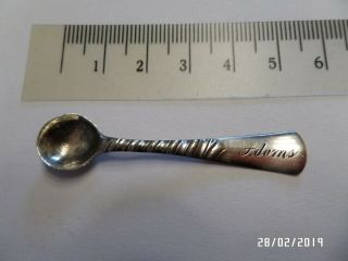 Gorham Sterling Silver Salt / Condiment Spoon 2.  1/8 " Long,  1.  4 Gr 