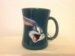 Rare Bugs Bunny Coffee Mug 3d Bugs Looney Tunes 1999 Xpres Warner Bros