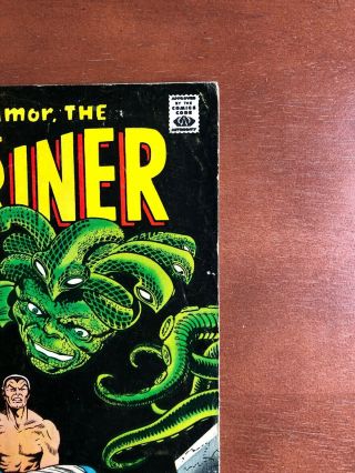 Sub - Mariner 13 (1969) 5.  5 VG Marvel Key Issue Silver Age Comic Stan Lee 5