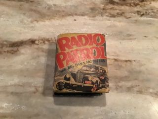 Vintage 1940 Radio Patrol And Big Dan’s Mobsters Better Little Book