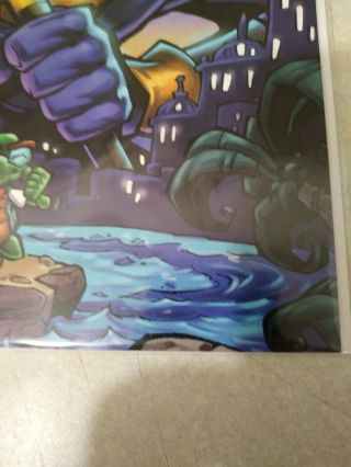 ADVENTURES OF SLY COOPER 1 and 2 RARE GIVEAWAY PROMO Comic from GAMEPRO 5