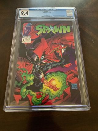 Spawn 1 First Appearance Of Spawn Graded Cgc 9.  4 Case No Cracks,