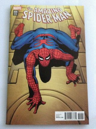 The Spider - Man 800 Color 1:500 Ditko Remastered Variant Edition