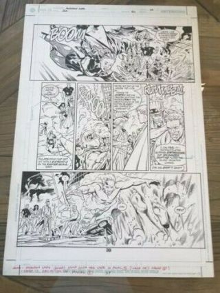 Jsa Art Kirk Issue 50 Page 39 Black Cannary Freedom Fighters