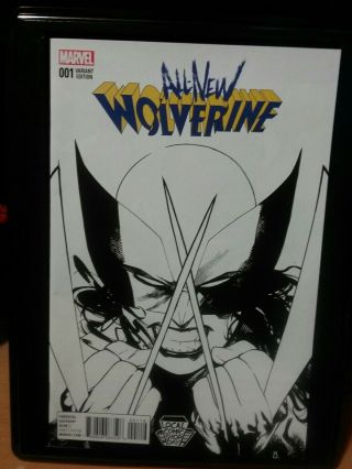 All - Wolverine 1 (2016) Raw 9.  8 Lcsd Variant Very Rare Only 500 Copies