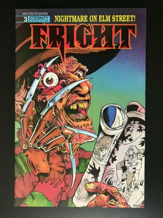 Fright Night 3 Nightmare Of Elm Street Freddy Krueger First Printing Comic Book