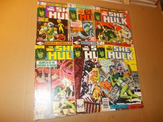 The Savage She - Hulk 2 - 3,  5,  12 - 14 1979 - 80 Vfn Vfn,