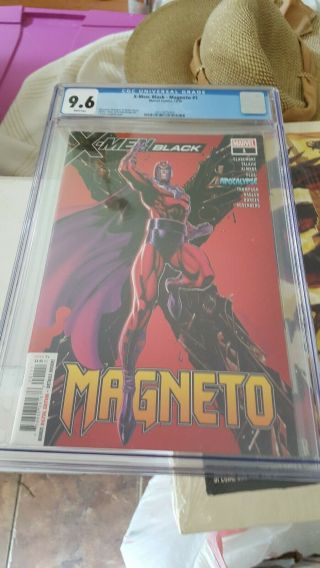 X - Men Black Magneto 1 Campbell Variant Cgc Grade 9.  6 Marvel Comics Wolverine
