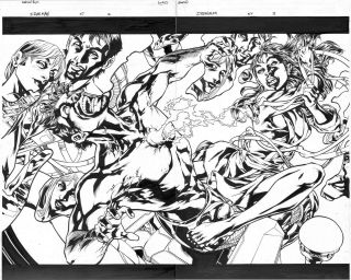 Marvel Comics: Iron Man 57 (1998) Pages 2 And 3 By Michael Ryan