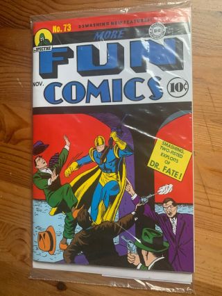 Fun Comics No.  73 - Reprint - Dr.  Fate Spectre Aquaman -