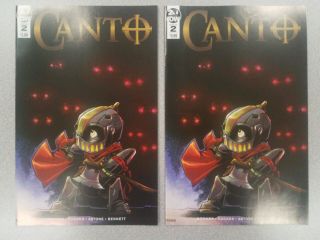 Canto 2 (idw Comics 2019) 1st Print David Booher/drew Zucker Htf