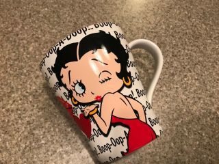 Universal Studios Betty Boop Ceramic Heart Mug 14oz,  2016