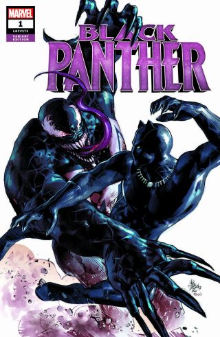 Black Panther 1 Marvel 2018 Mike Deodato Color Variant (05/23/2018) Venom