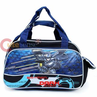 Dc Comics Batman Duffle Bag Sports Gym Shoulder Bag Bat Man Travel Bag 16 "