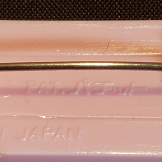 Vintage 1976 Sanrio Hello Kitty Pink Safety Pin Japan 5