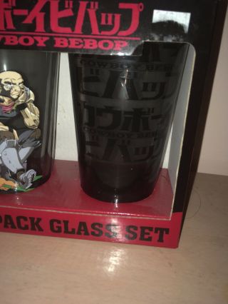 Cowboy Bebop Two Pack Glass Set 3