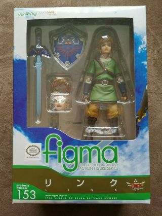 The Legend Of Zelda Skyward Sword Link Action Figure Good Smile Figma