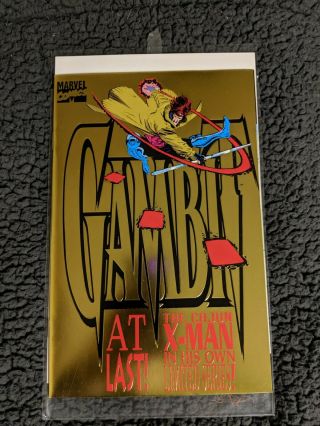 Gambit 1 (dec 1993,  Marvel) Gold Cover In Great Shape
