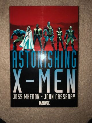 Astonishing X - Men Omnibus (rare Out Of Print Marvel Comics) Whedon Cassaday Oop
