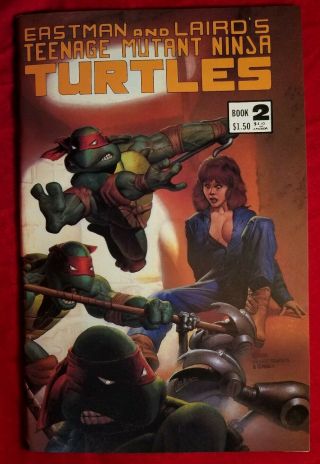 1986 Teenage Mutant Ninja Turtles 2 Volume 1 Eastman Laird 3rd Print Mirage Nm
