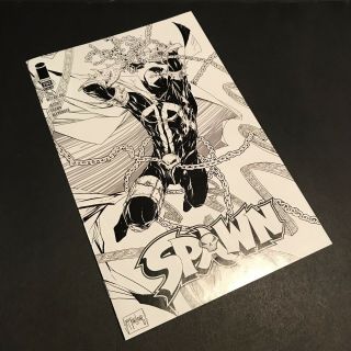 Spawn 293 - 1st Godsend - Black & White Error Edition