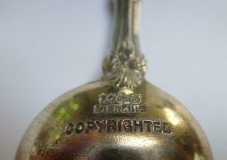 Antique Small Sterling Silver Souvenir Spoon,  Cherub,  Denver,  Colorado,  Gorham 4