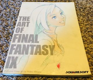The Art Of Final Fantasy Vol.  Ix By Dan Birlew 2000,  Softcover Hideo Minaba Game