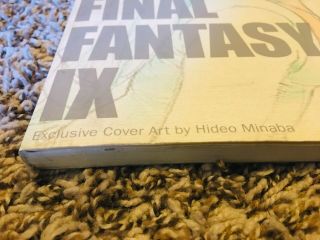 The Art of Final Fantasy Vol.  IX by Dan Birlew 2000,  Softcover Hideo Minaba Game 3