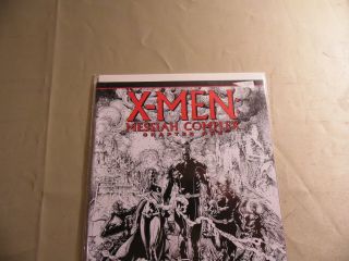 X - Men Messiah Complex Chapter One (Marvel 2007) Variant PX Exclusive B&W Cover 2