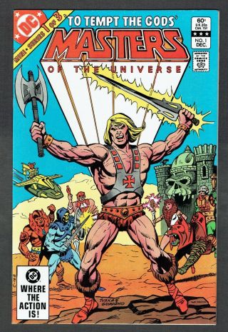 Masters Of The Universe 1 Dc Comics Mini Series 1982 Vf,  (8.  5) He - Man Skeletor