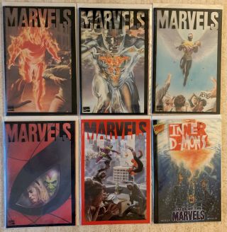 Marvels 1 - 4 Plus 0 Issue And Tales Of The Marvels: Inner Demons | 6 Total
