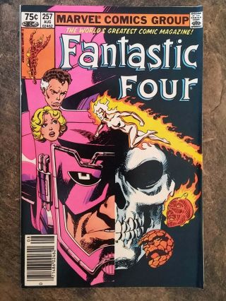 Fantastic Four 257 - Nm Near - Canadian Price Variant Rd1915
