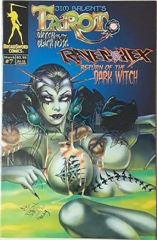 Tarot Witch Of The Black Rose 7b (2001,  Broadsword Comics,  Jim Balent)