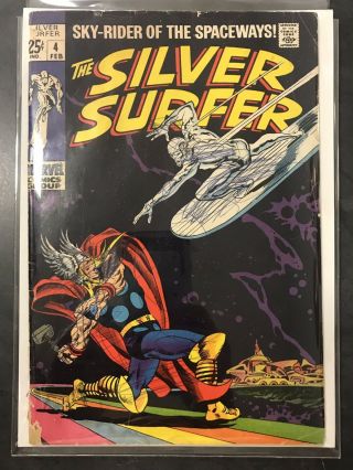 The Silver Surfer 4 1969 Marvel Key Wow Here’s Your Chance To Own This Classic