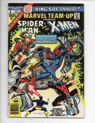 Marvel Team - Up 1 Spider - Man And The X - Men - King Size Annual Avengers 9.  6