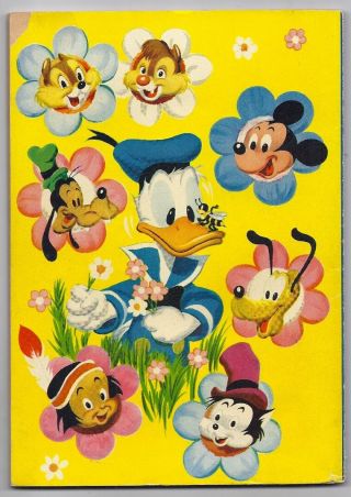 (1955) DELL GIANT WALT DISNEY ' S PICNIC PARTY 6 DONALD DUCK MICKEY MOUSE 4.  0 VG 2