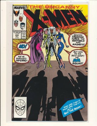 Uncanny X - Men 244 (1963) 1st Appearance Of Jubilee Vf/nm