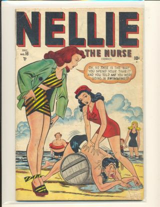 Nellie The Nurse 16 - Kurtzman’s “hey Look” Good,  Cond.