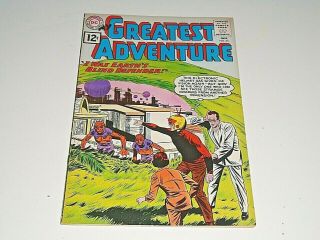 My Greatest Adventure 63 Comic (8.  5 Vf, ) 1963