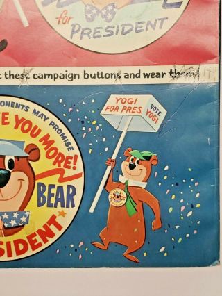 Yogi Bear vs Magilla Gorilla For President Coloring Book Campaigns Hanna Barbera 5