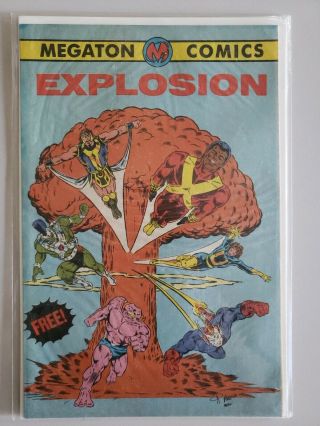 Megaton Comics Explosion 1 1st Appearance of Youngblood Rob Liefeld VF 3